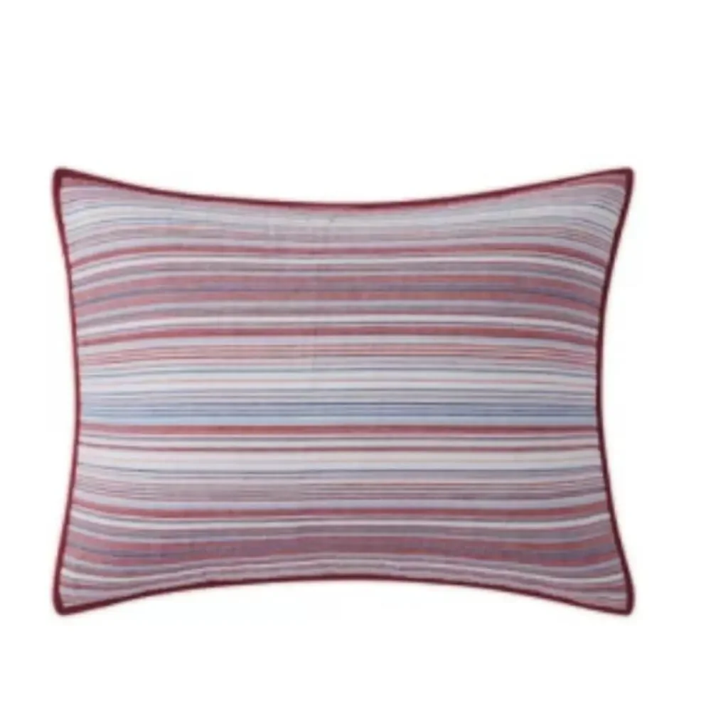 MODERN SOUTHERN HOME NWT KING BRIDGETOWN STRIPE MINI QUILT SET.